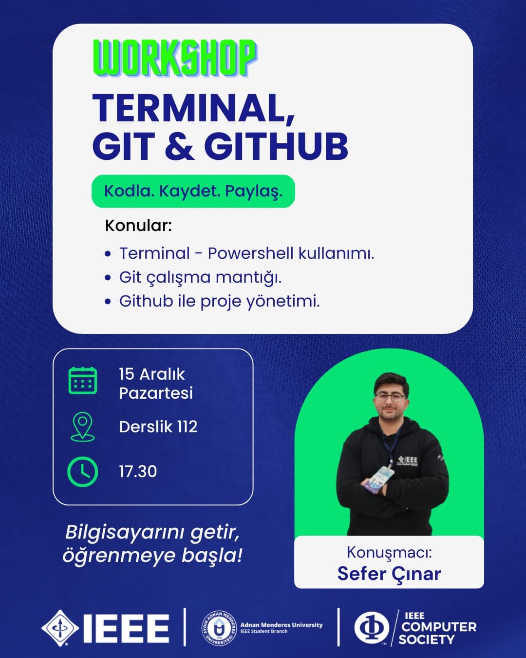 Terminal, Git & Github Workshop