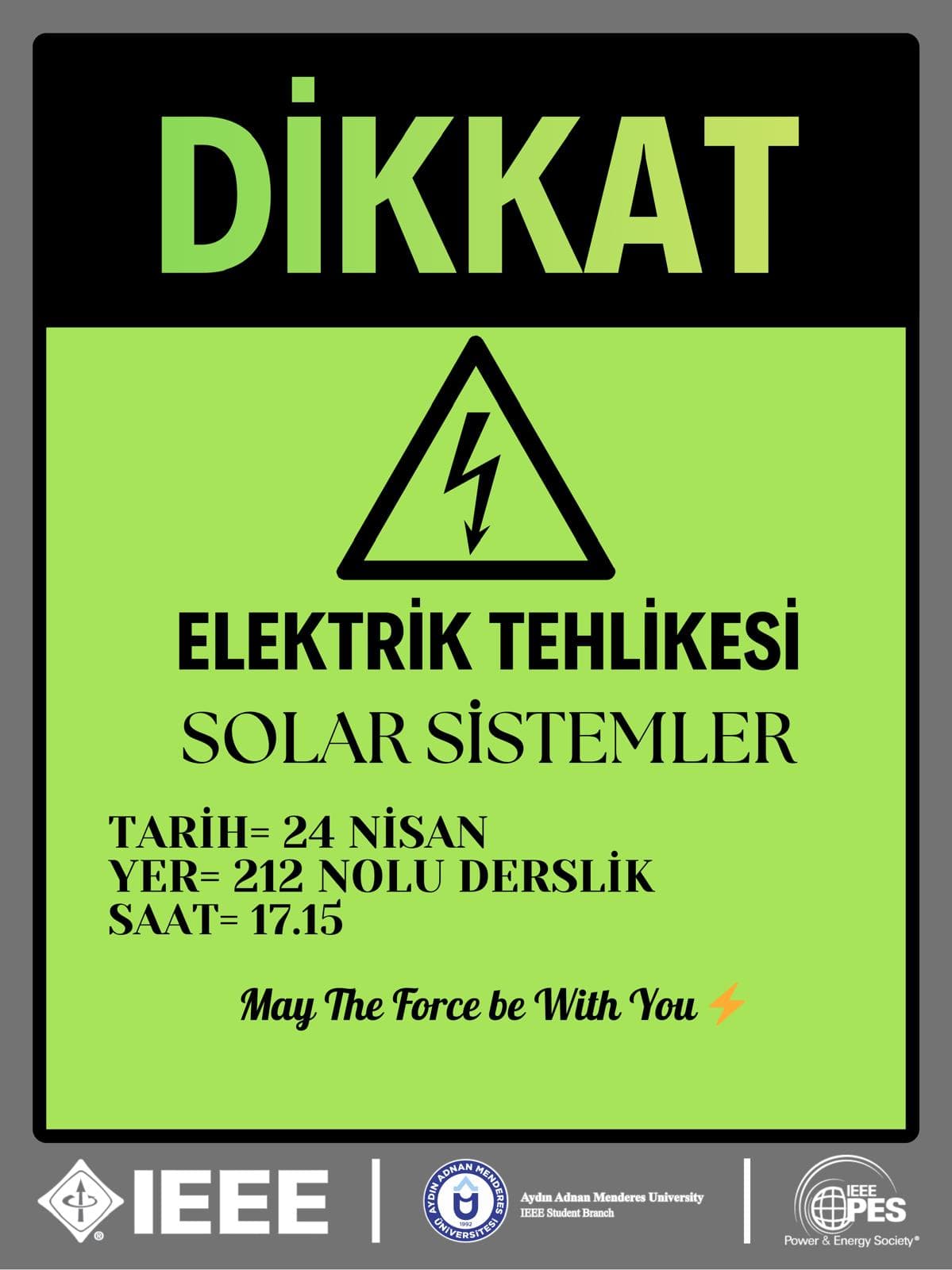 IEEE ADU PES Solar Sistemler